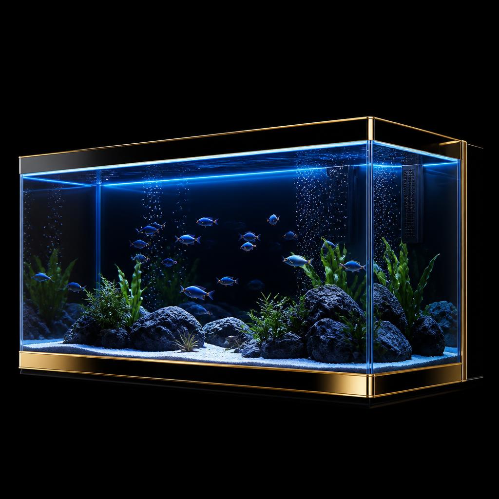 Gold-Trim Nano Tank